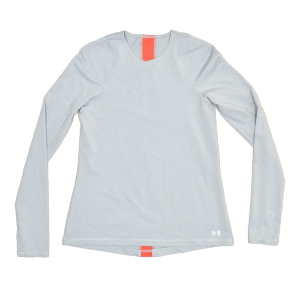 Under Armour Women's Gray ColdGear Athletic Top Shirt Size Small - Picture 1 of 8